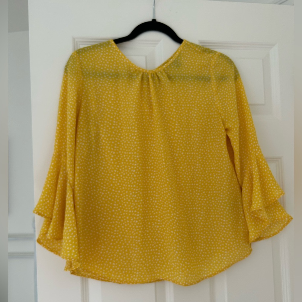 Yellow Banana Republic Blouse